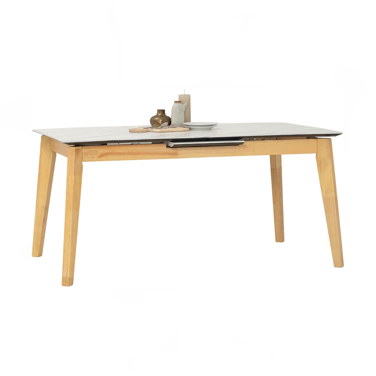 Cyras 900 X 1600 + 400 EXT Dining Table